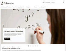 Tablet Screenshot of polyvision.com